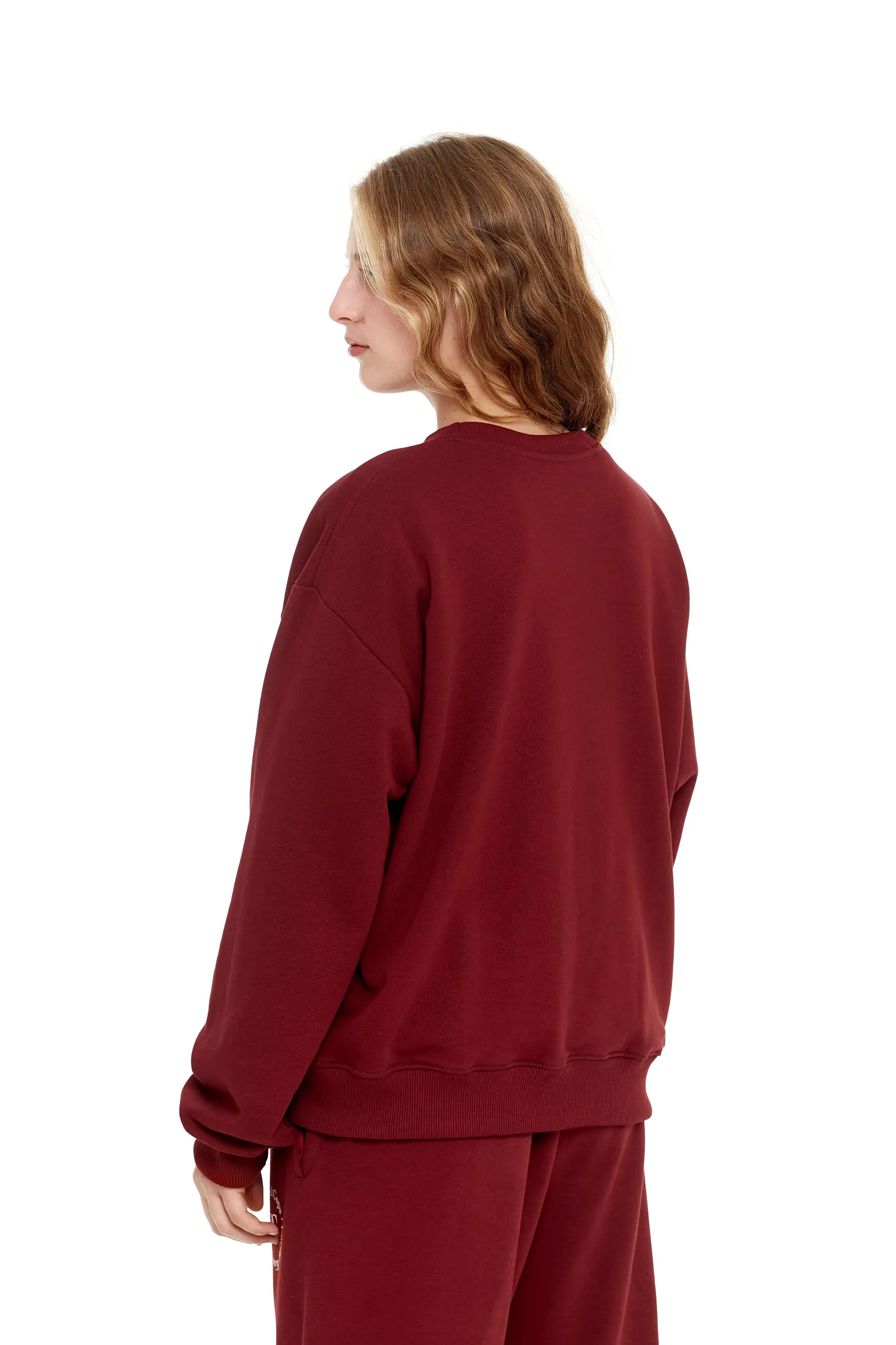 Свитшот University QC small logo 