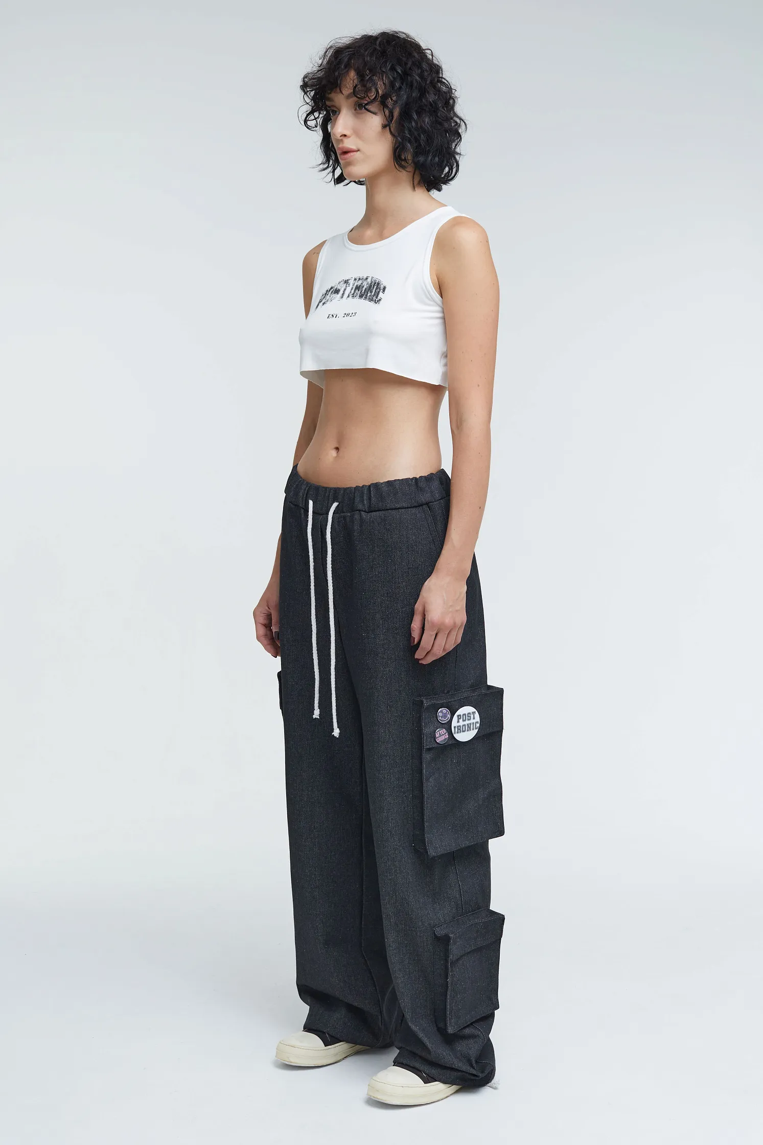 Карго черные After Grunge 