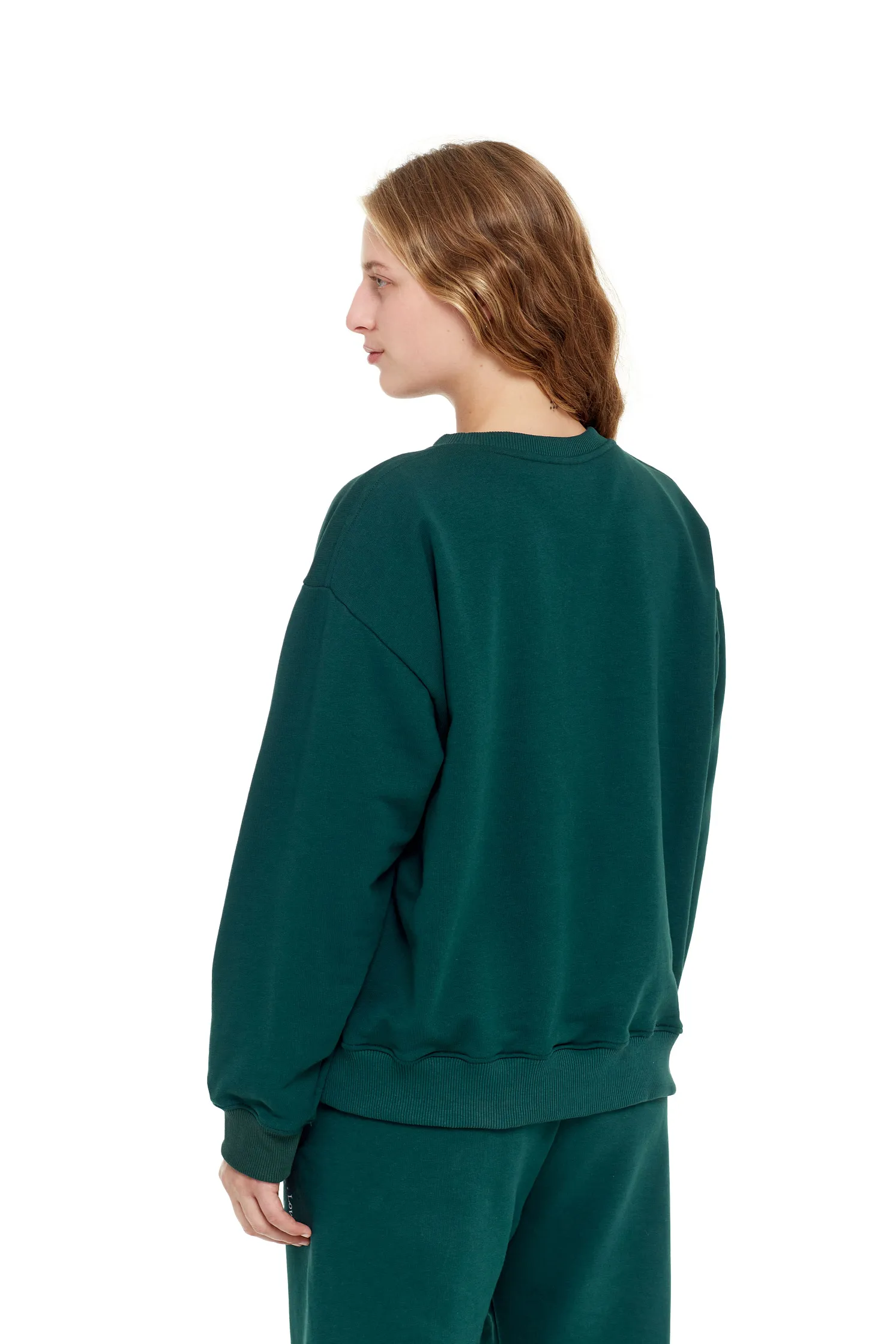 Свитшот University QC small logo 