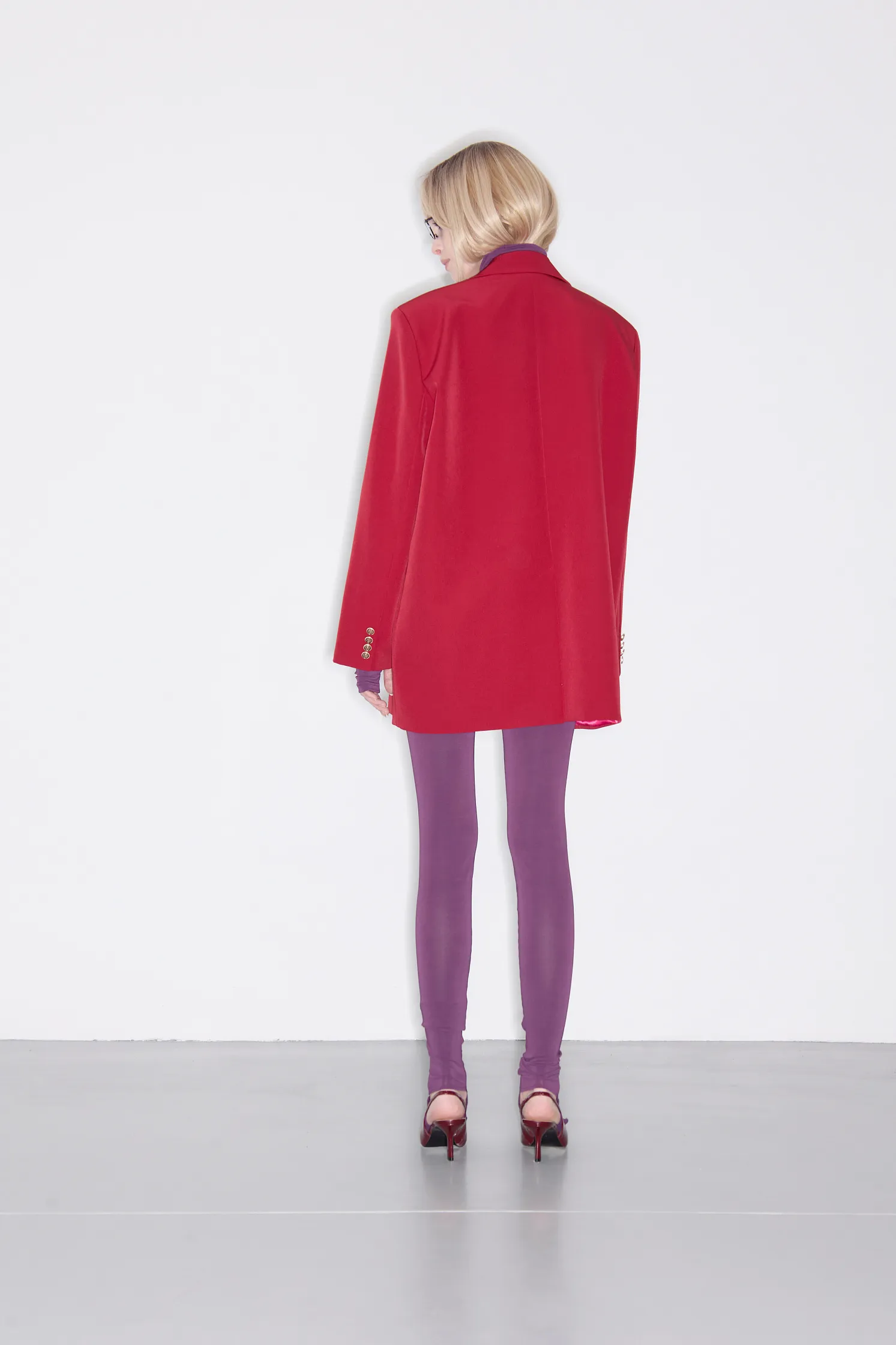 Пиджак свободного кроя 